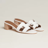 Hermes Sandal Oasis Blanc