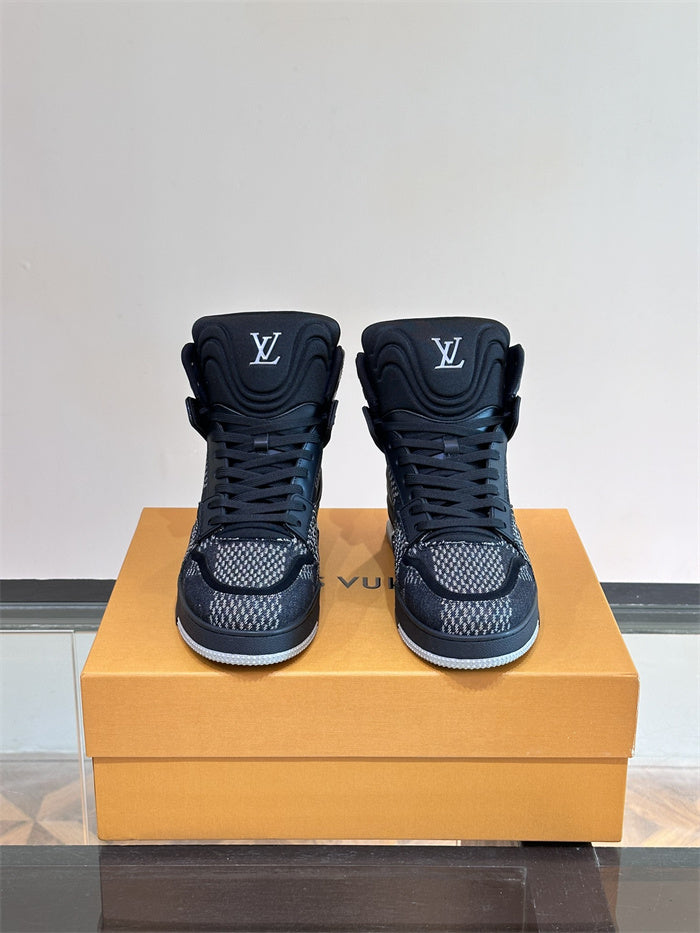 Tenis Louis Vuitton High Top Black