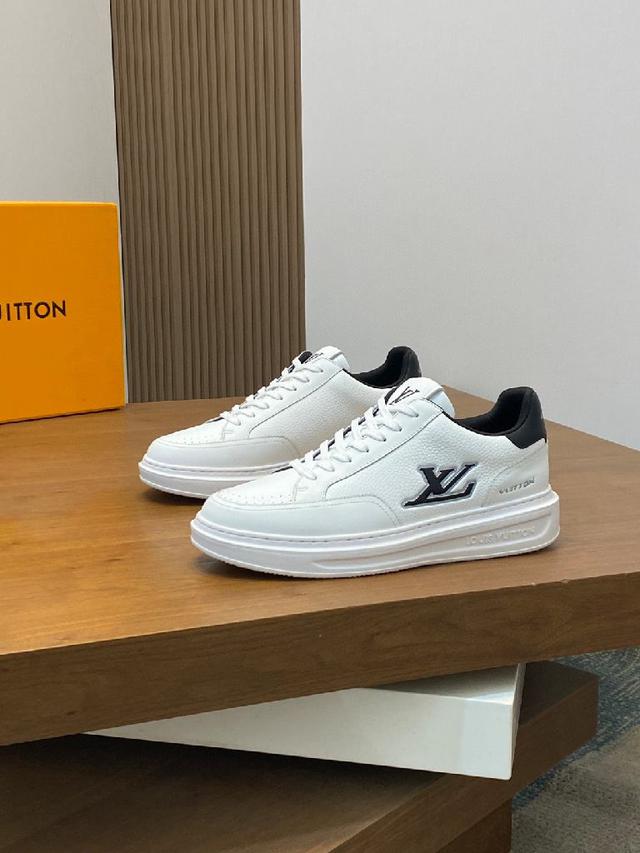 Tenis LV Beverly Hills White Black