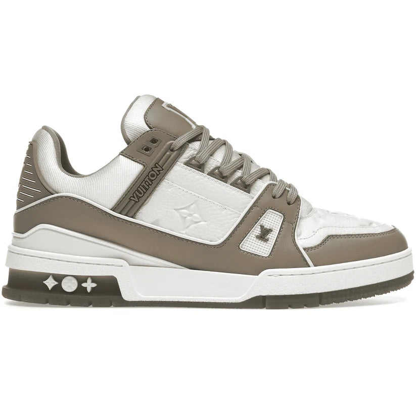 Louis Vuitton Trainer Brown Cream