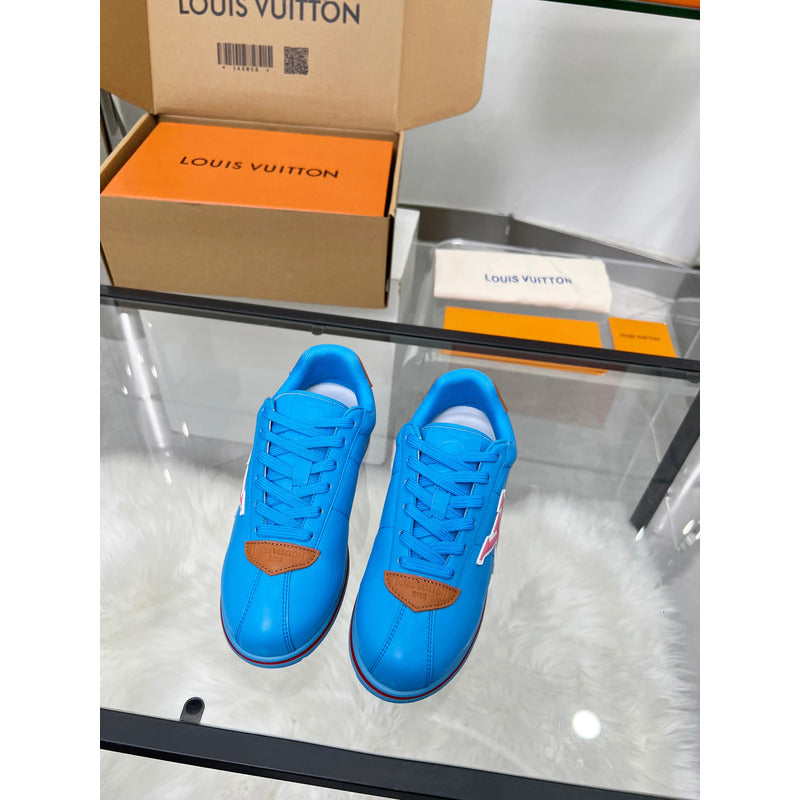 LV Buttersoft Blue Red