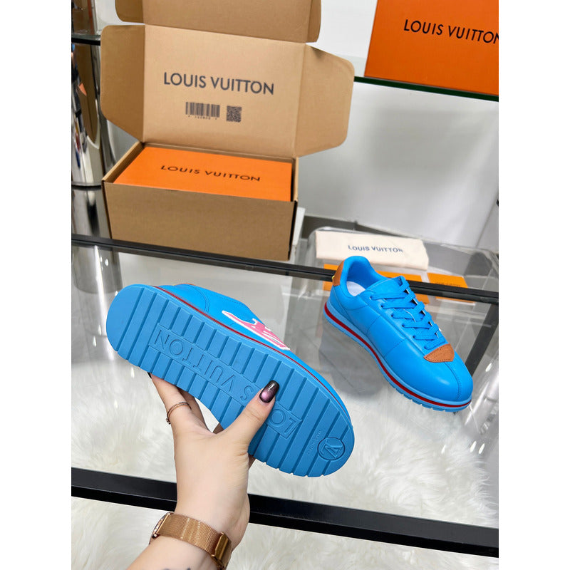 LV Buttersoft Blue Red