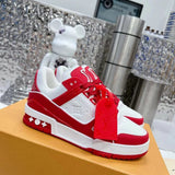 Louis Vuitton Trainer Red White