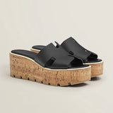 Hermes Sandal Eze 30 Noir