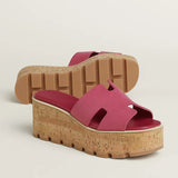 Hermes Sandal Eze 30 Rose Magenta