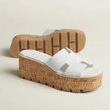 Hermes Sandal Eze 30 Blanc