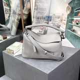 Bolsa Loewe Puzzle Small Grey