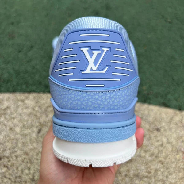 Louis Vuitton Trainer Light Blue White