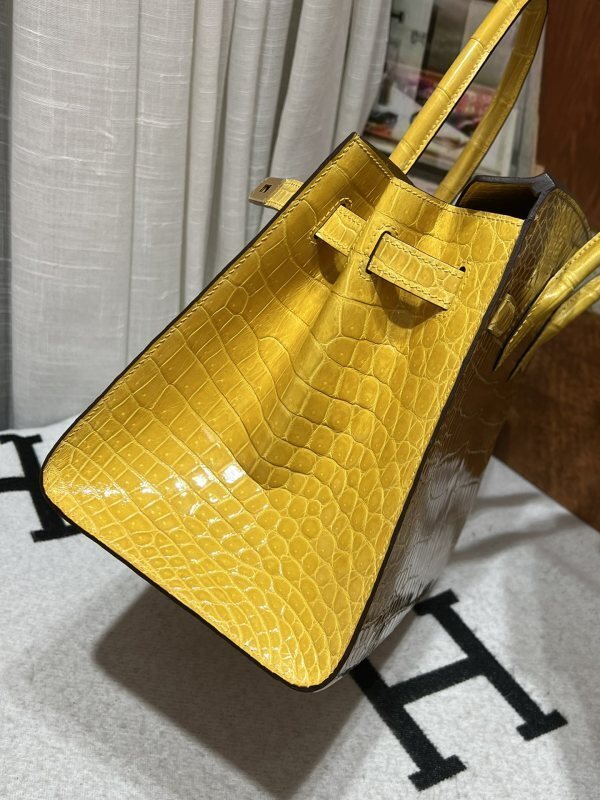 Bolsa Hermès Handmade Tote 30 Gold