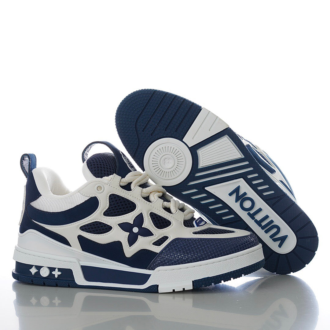 LV Skate Sneaker Marine White (Pronta Entrega) Tamanho 41