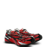Balenciaga Soleless Sneakers Red Black Silver
