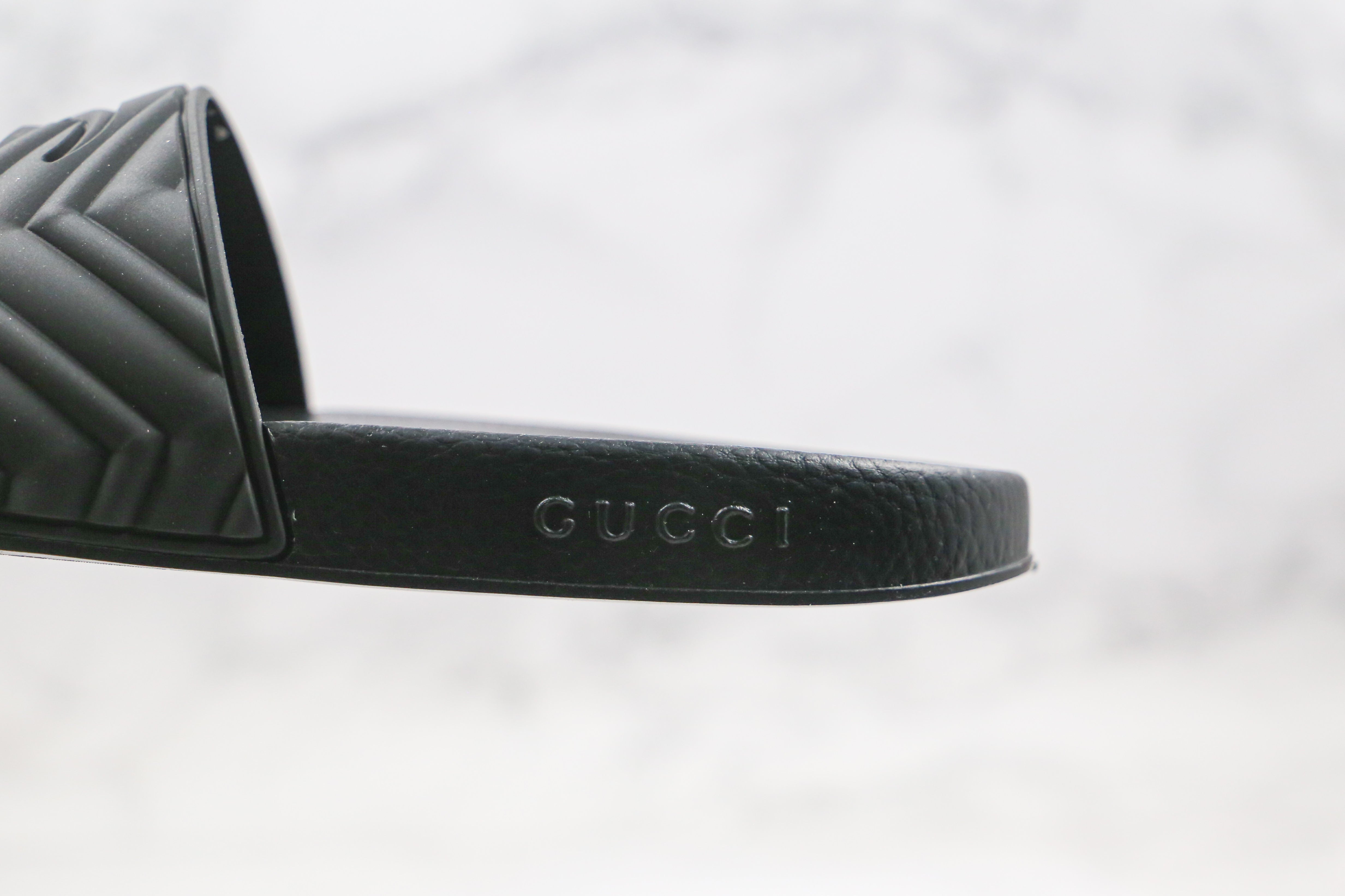 Gucci Matelasse Slide Black