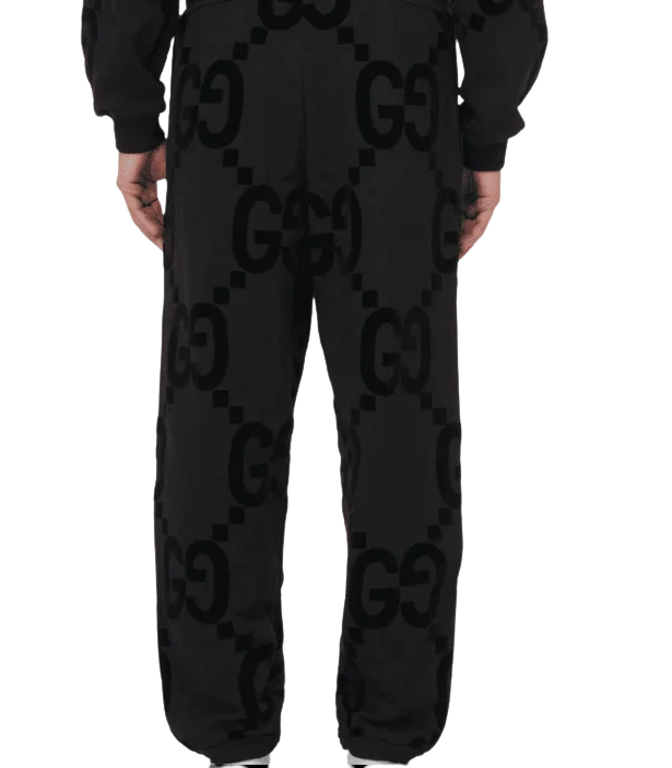 Calça Gucci GG Jumbo Moletom Black