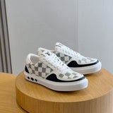 Tênis Louis Vuitton Ollie Black/White Monogram