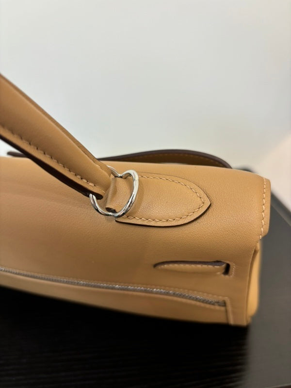 Bolsa Hermès Kelly 50 Relax Travel Bege