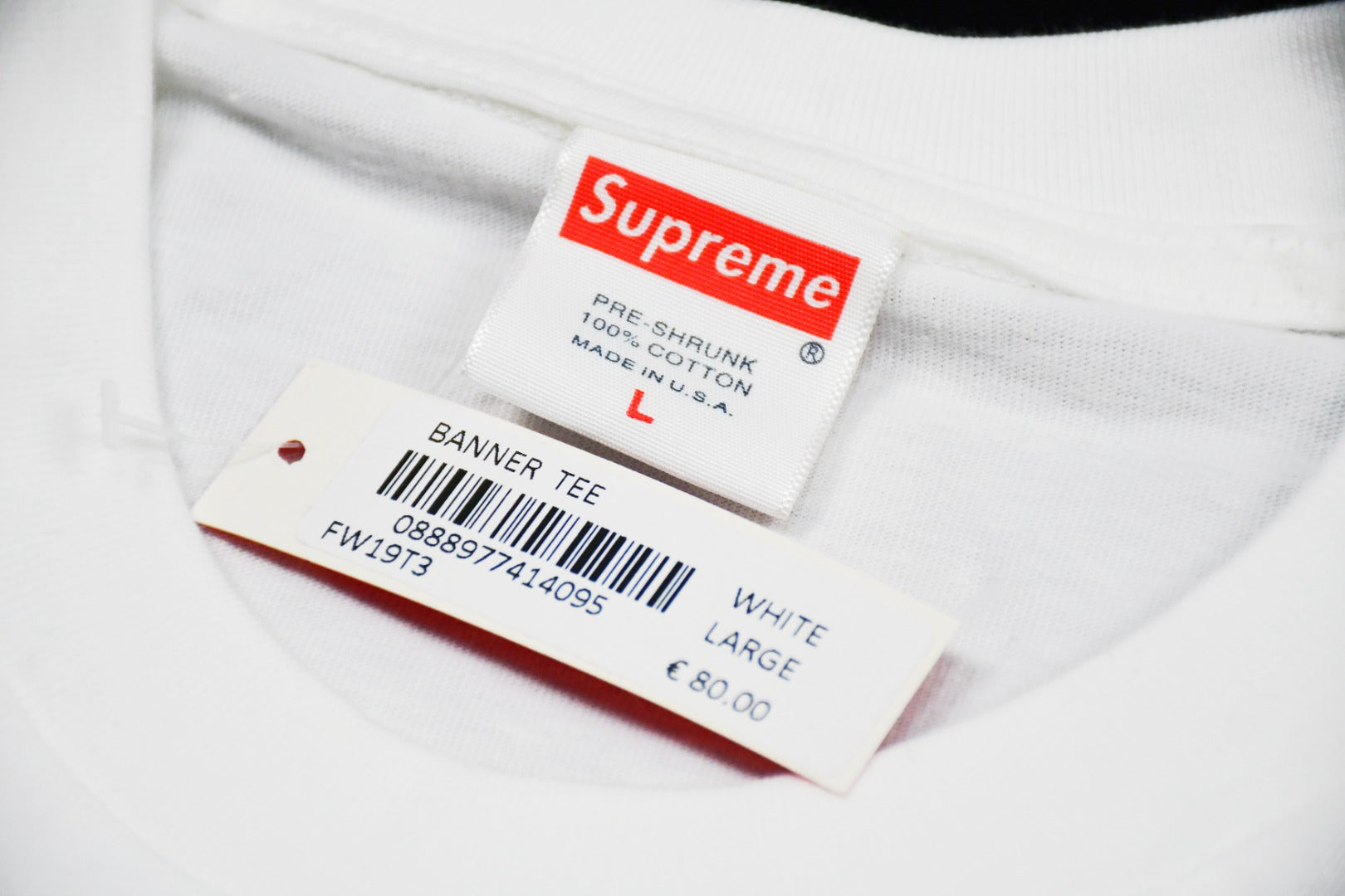 Camiseta Supreme Week 1 Banner