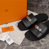 Hermes Gabriel Sandal Noir
