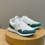 Tênis Louis Vuitton Run Away White/Green Monogram