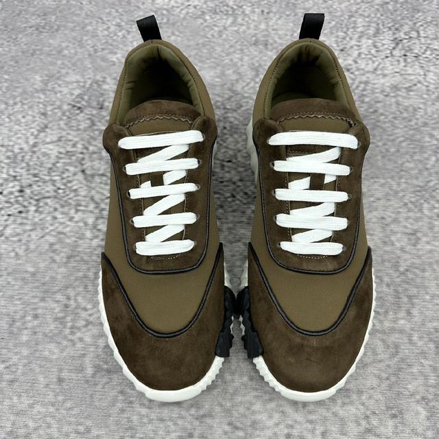 Tenis Hermès Camurça Suede Brown