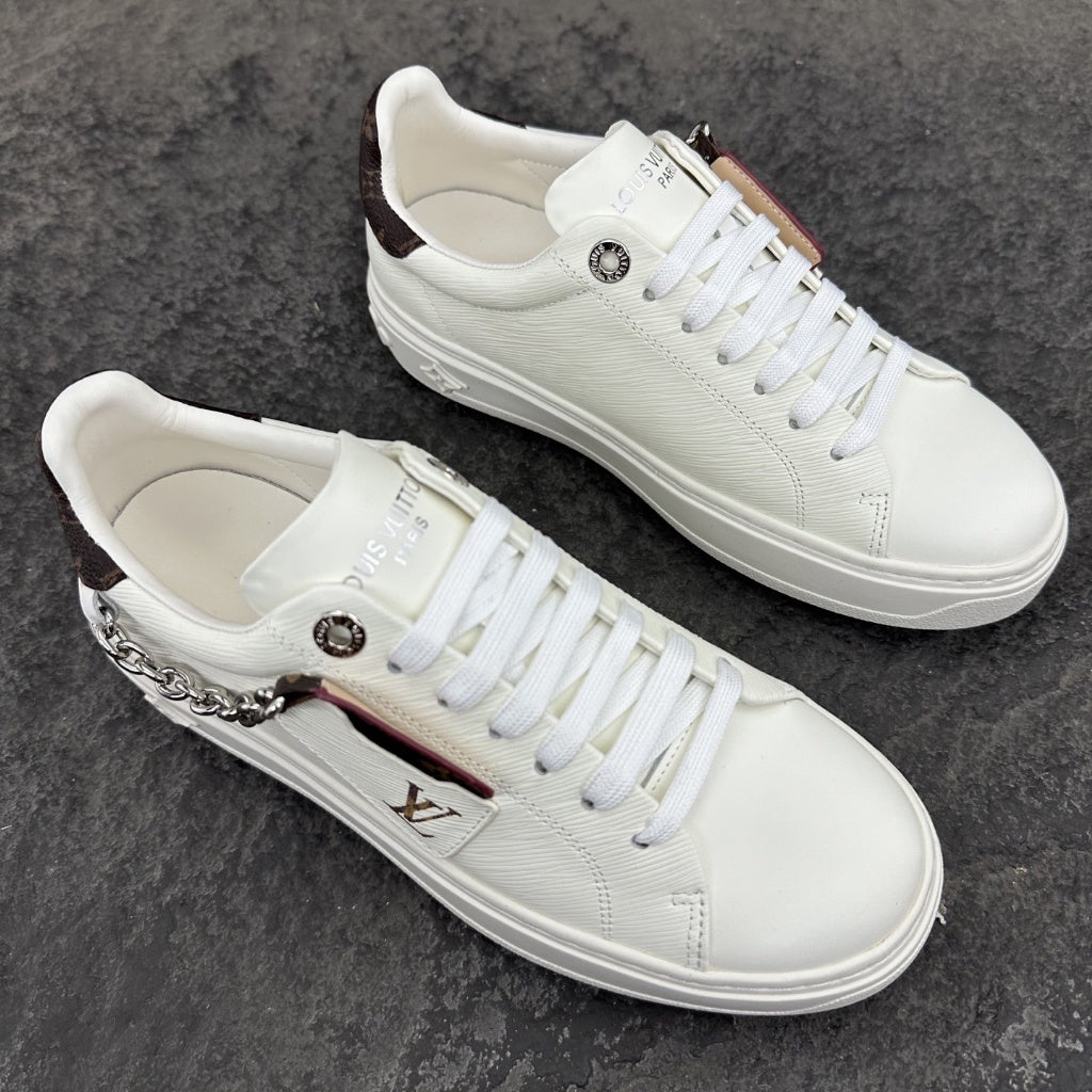 Tenis LV Time Out Branco Brown