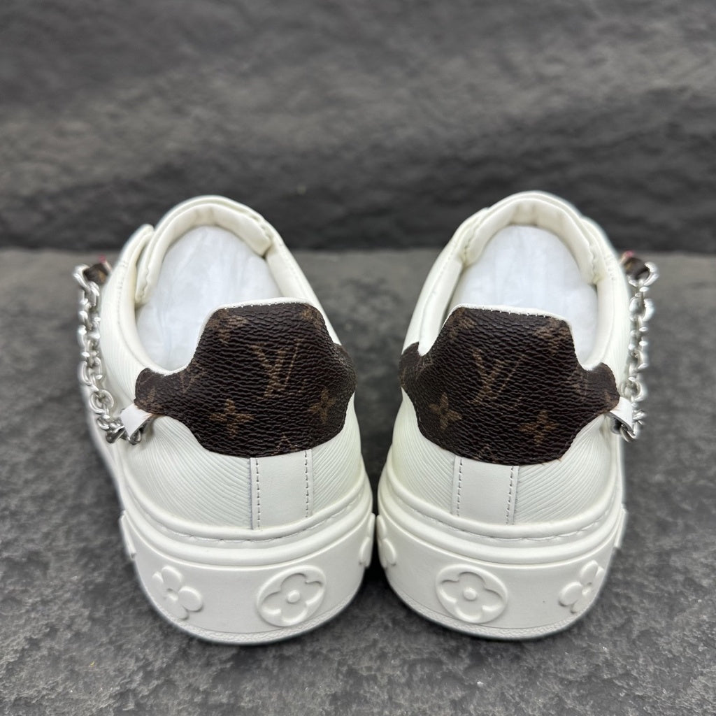 Tenis LV Time Out Branco Brown