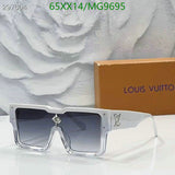 Óculos de sol Louis Vuitton Cyclon Transparent