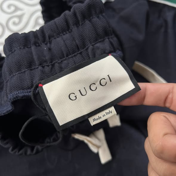 Shorts Gucci Monogram Black