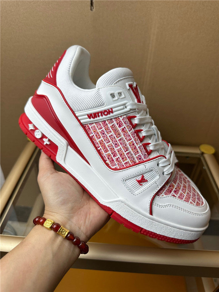 Tenis LV Trainer White Red