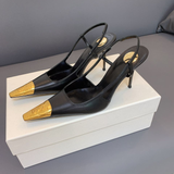 Salto Yves Saint Laurent Scarpin slingback JEANNE