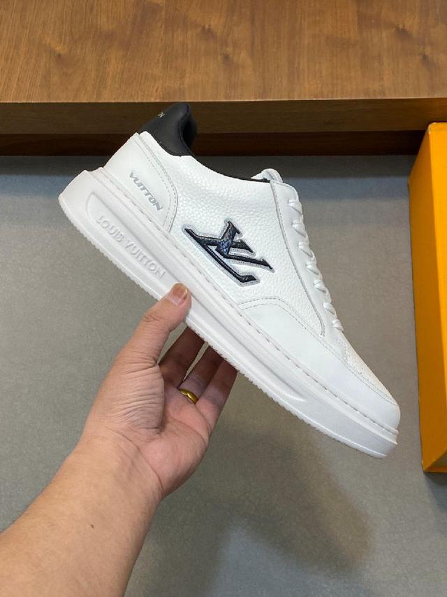 Tenis LV Beverly Hills White Black