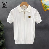 Polo Louis Vuitton T Shirt White Gola Tri (Pronta Entrega) Tamanho G