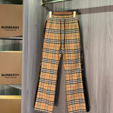 Calça Burberry Vintage Check high-waisted Trousers