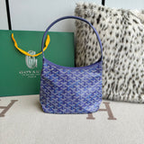 Goyard Necessaire Boheme Hobo Powder Blue