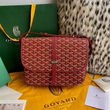 Goyard Belvedere Mm Bag Red