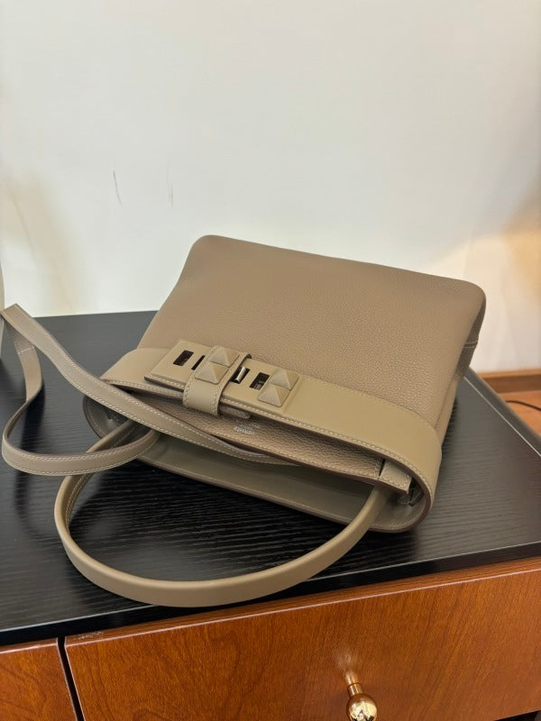 Bolsa Hermes Brown Toile Officier H Herbag 39