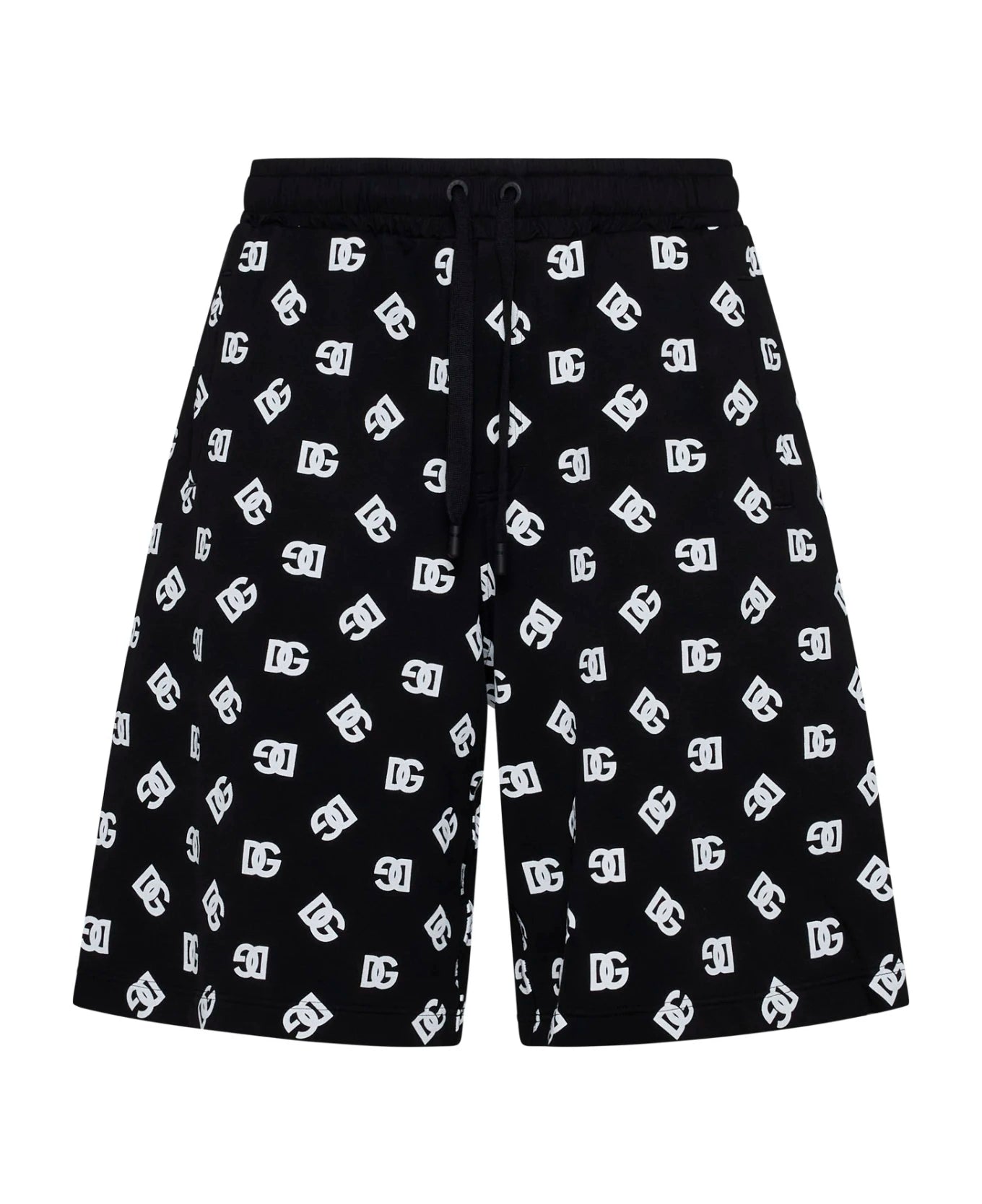 Shorts Dolce Gabbana Logo Black White