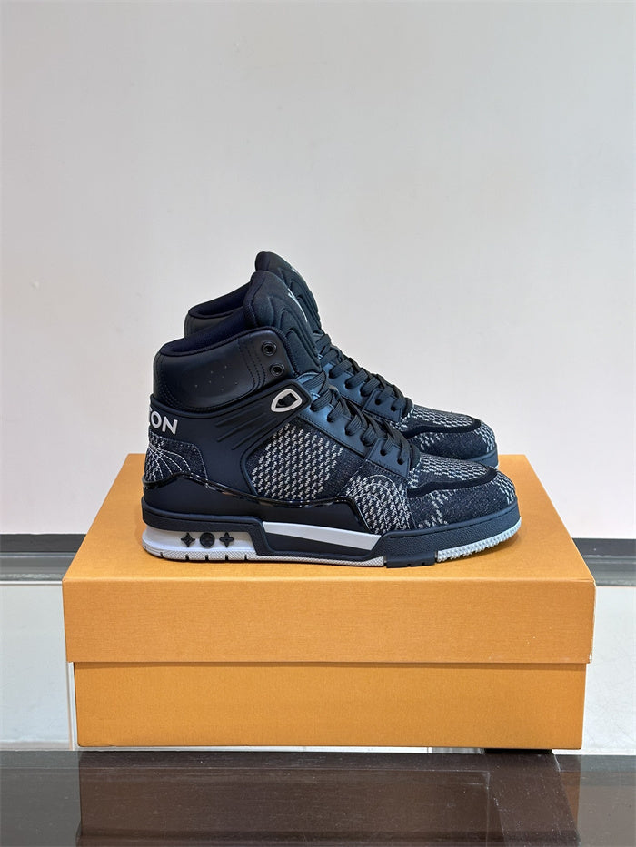 Tenis Louis Vuitton High Top Black