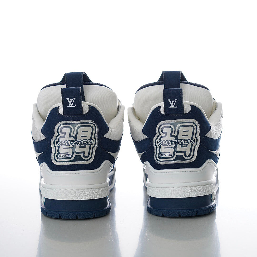 LV Skate Sneaker Marine White (Pronta Entrega) Tamanho 41