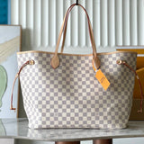 Neverfull Damier Azur PM Beige Lining