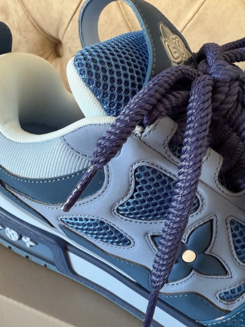 LV Skate Sneaker Blue