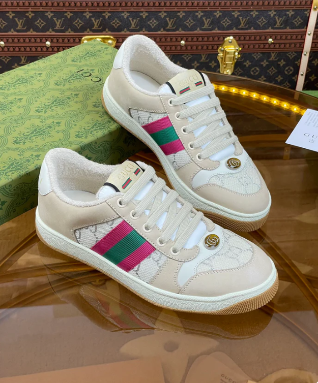 Gucci Screener White Pink