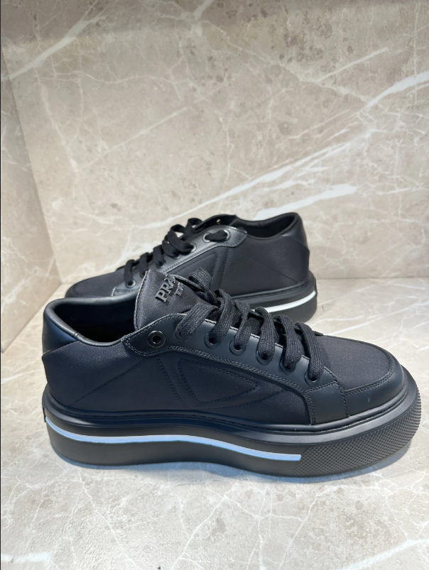 Tênis Prada Graphite Luxury Black