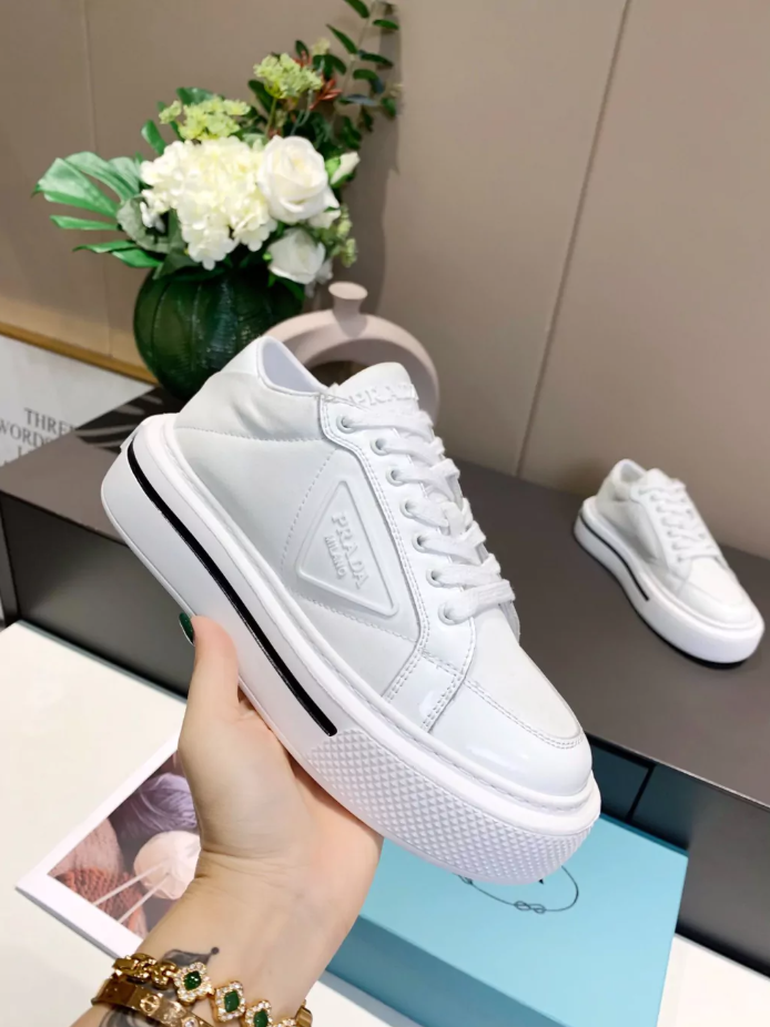 Tênis Prada Graphite Luxury White