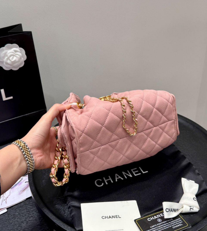 Bolsa CHANEL 23 Rose