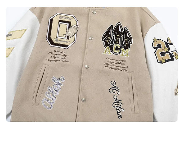 JAQUETA Off-White Varsity Milan Abloh