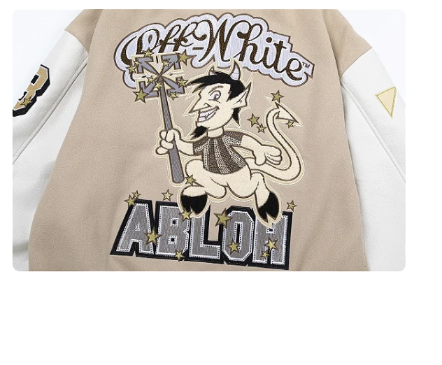 JAQUETA Off-White Varsity Milan Abloh