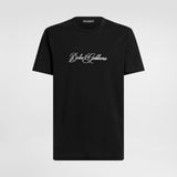 Camiseta DolceGabbana Cotton T-Shirt Classic Signature Black
