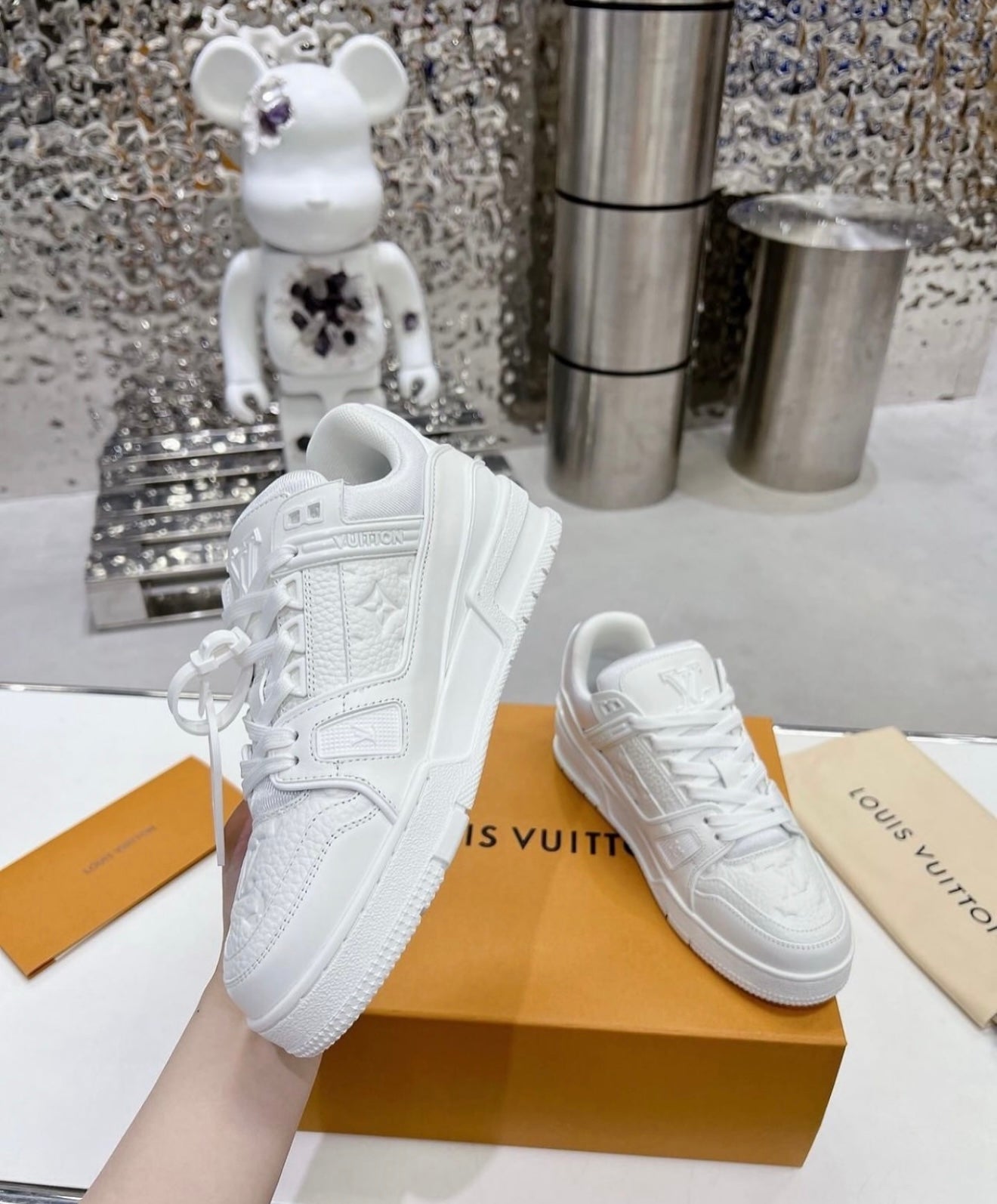 Louis Vuitton Trainer White