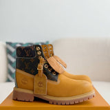 Louis Vuitton x Timberland Wheat Base Monogram 6-Inch Ankle Boot