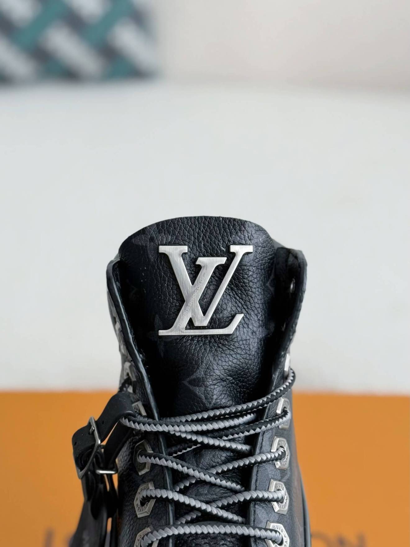 Louis Vuitton LV x Timberland 6-Inch Ankle All Black Leather Boot